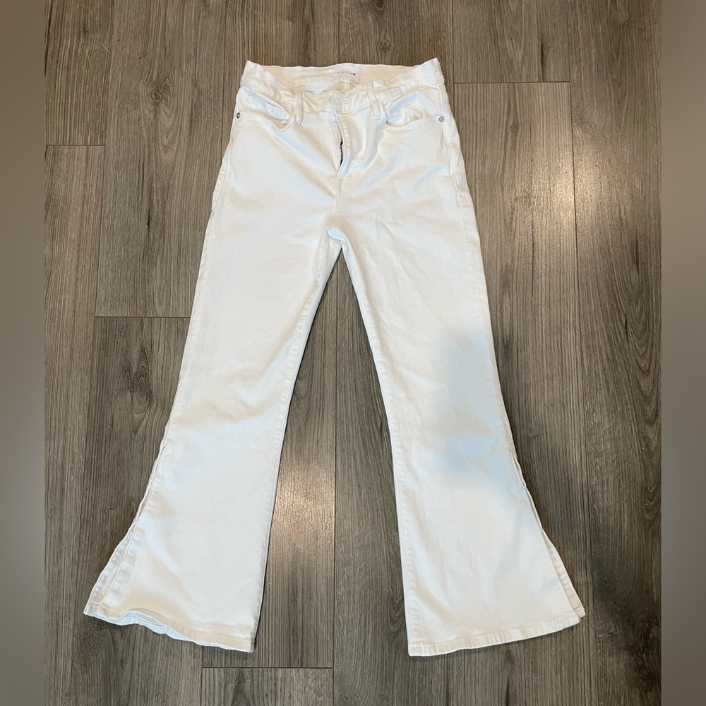 FRAME Le Crop Flare Jeans